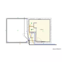 Plan pool-house réseau