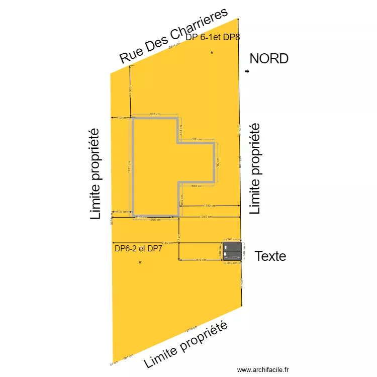 plman masse abri. Plan de 