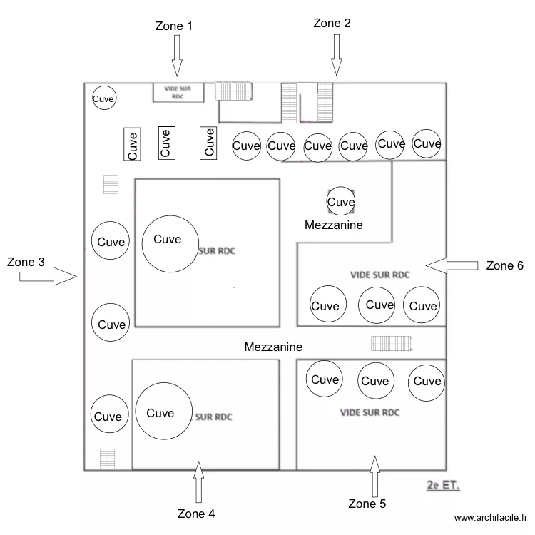 R+2 Kuhlmann. Plan de R+2 Kuhlmann. Plan de