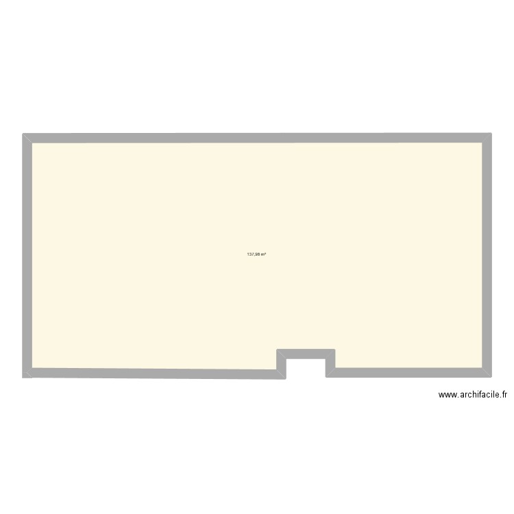 maison de mes reves 1. Plan de 1 pièce et 138 m2