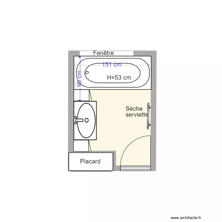 VERREAUX AT. Plan de 