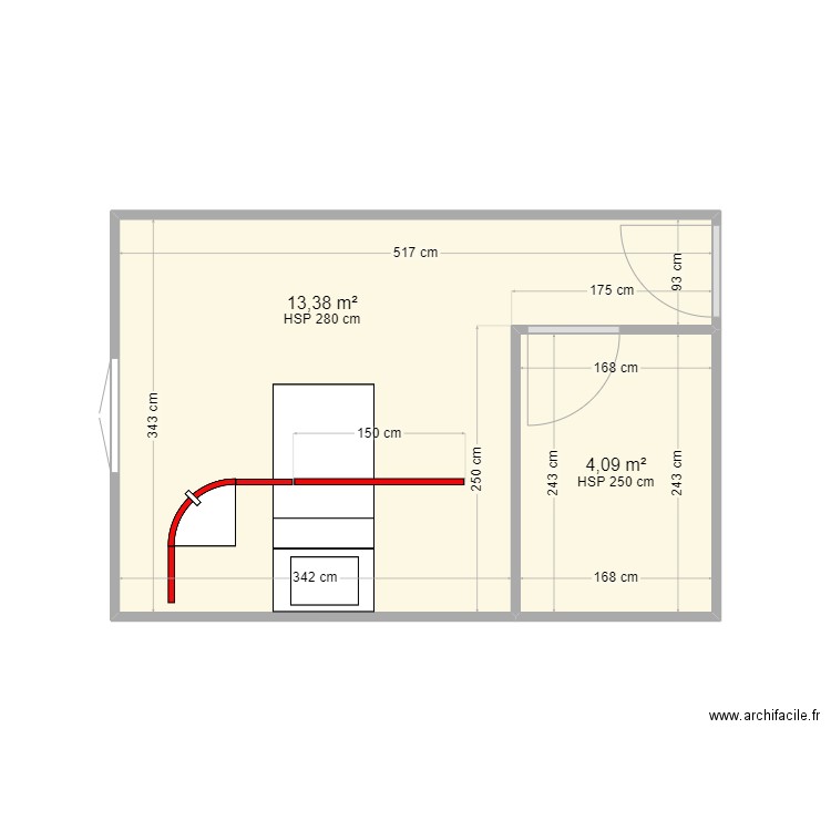 EHPAD LES CHENES VERT CH SIMPLE 24. Plan de 0 pièce et 0 m2