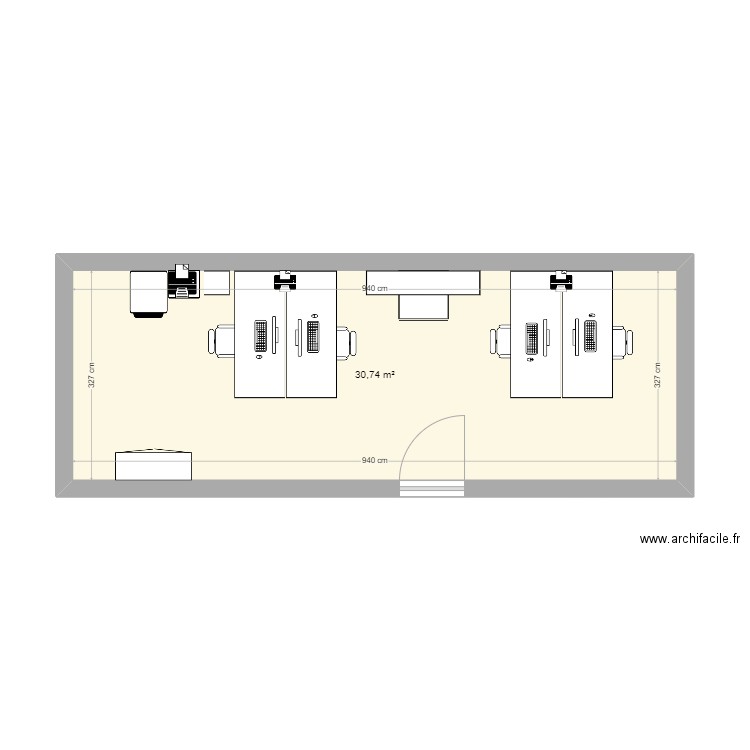 RDC-32. Plan de 0 pièce et 0 m2