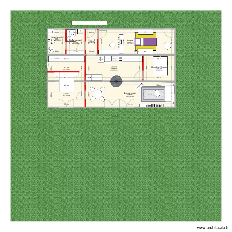 Solution secours Persquen. Plan de 