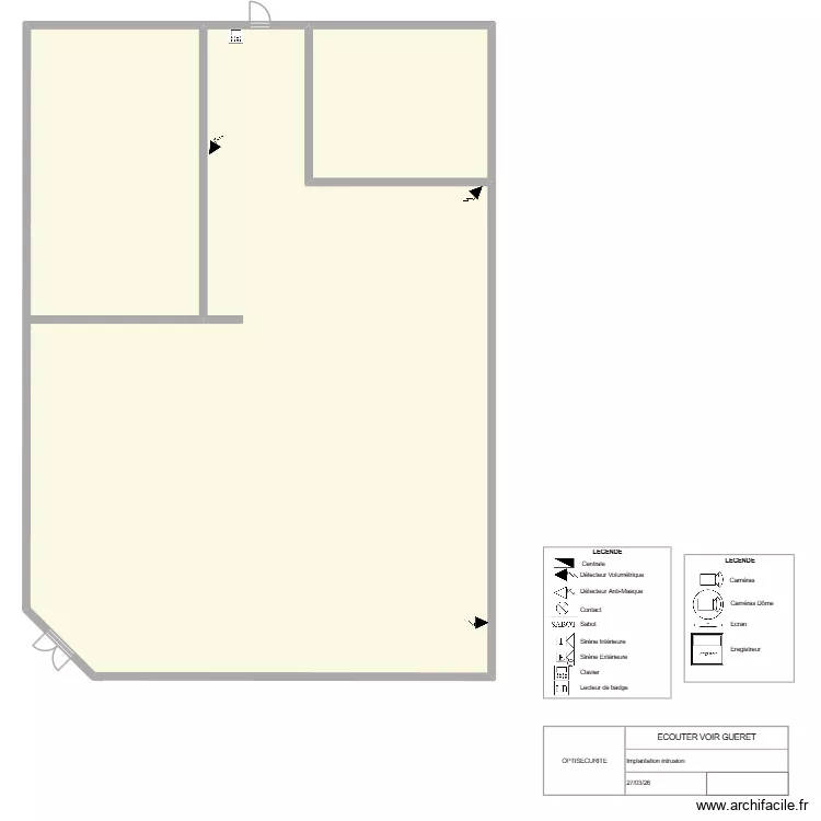 ECOUTER VOIR GUERET_27/03__23_AL. Plan de 2  et 444 m²