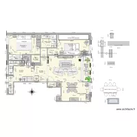 Appartement T4-meubl&eacute;