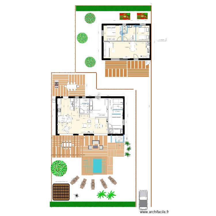 DAVID. Plan de 4 pièces et 91 m2