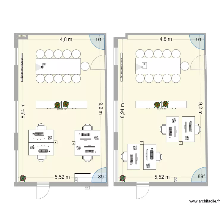 bureau SIVU 4. Plan de bureau SIVU 4. Plan de