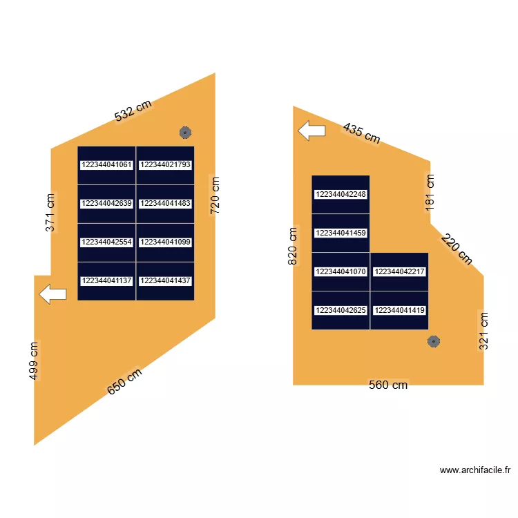 Bossy ENGPV24-187. Plan de 