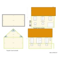 Plan de facade et toiture