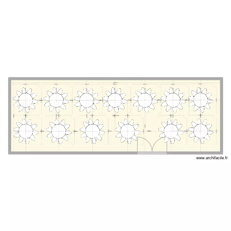 plan table. Plan de 1 et 166 m² plan table. Plan de 1 et 166 m²