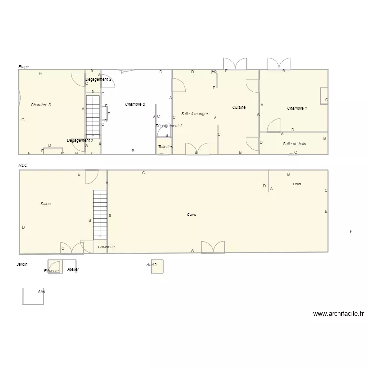 Croquis Succession DUCOURNEAU2. Plan de 