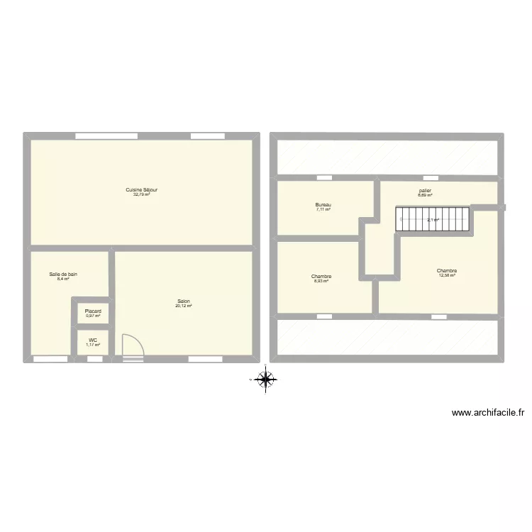251 mametz. Plan de 12 et 123 m² 251 mametz. Plan de 12 et 123 m²
