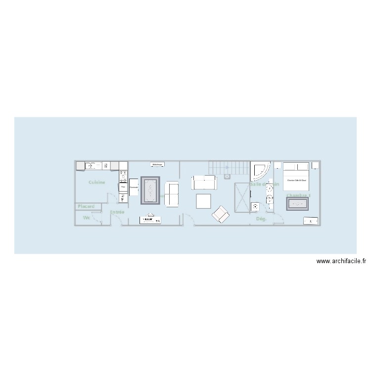 normandie. Plan de 0 pièce et 0 m2