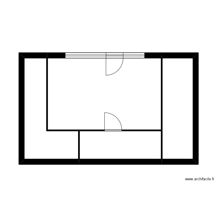 Aunet mez. Plan de 14 pièces et 233 m2