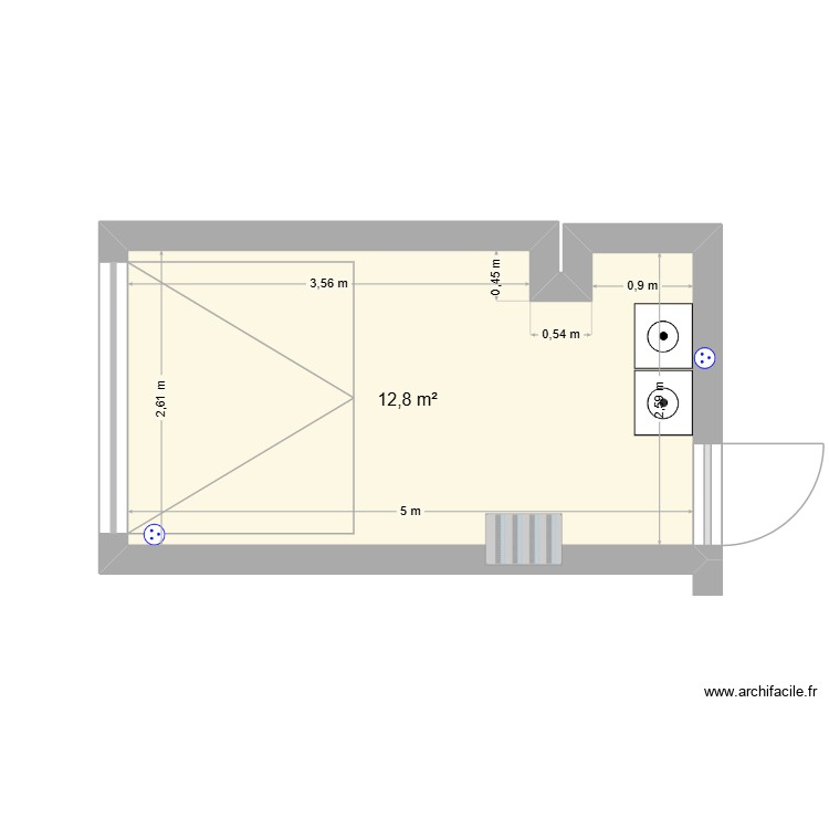 garage. Plan de 0 pièce et 0 m2
