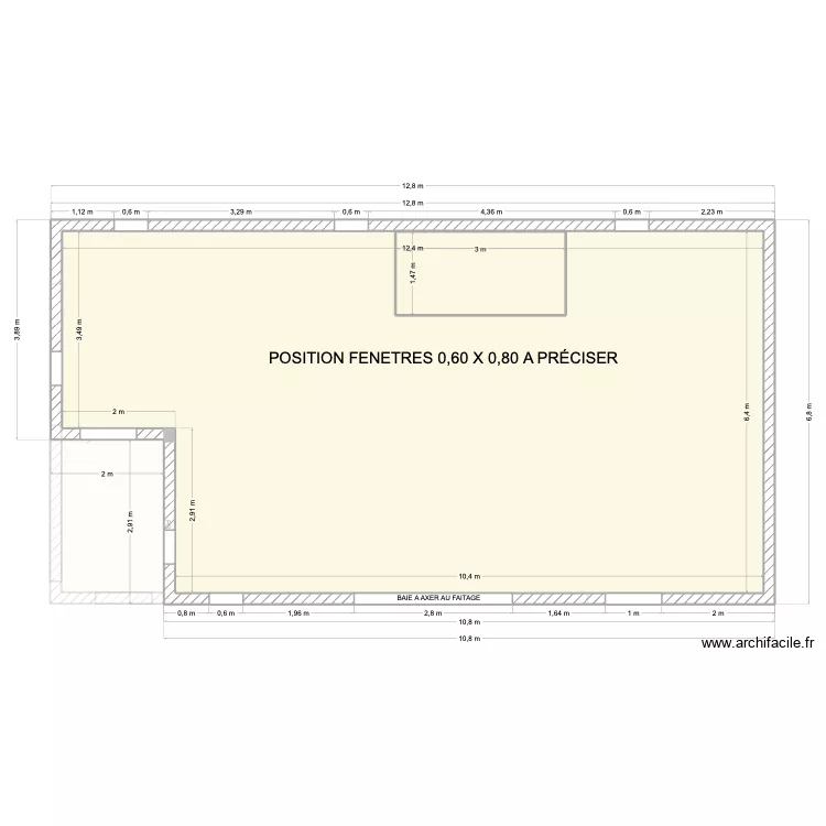 GILLES1. Plan de 3  et 156 m²
