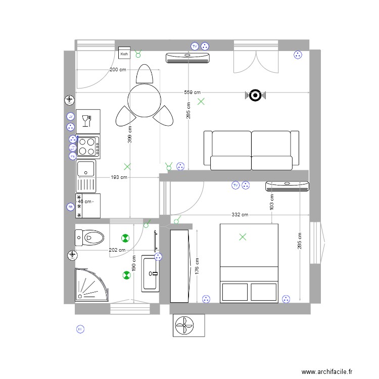 plan . Plan de 0 pièce et 0 m2