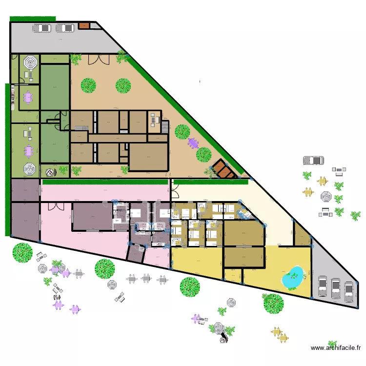 RESTAU / HOTEL 6CH / MAISON / APPARTS 030825A. Plan de 