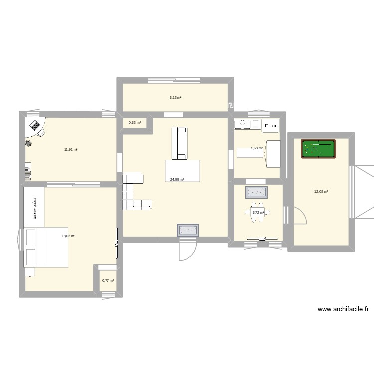 ideal house. Plan de 0 pièce et 0 m2