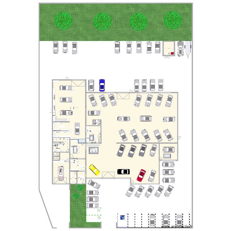 groupe events auto. Plan de 0 pièce et 0 m2