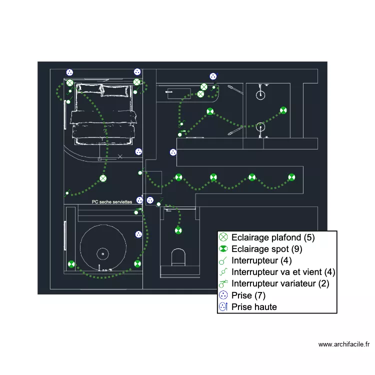 marion et yoann studio. Plan de 