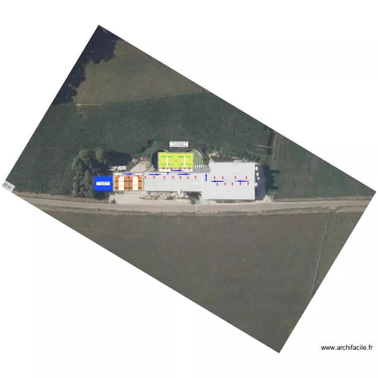 EARL PORCI NAIT V4 Ventil. Plan de 6 et 508 m² EARL PORCI NAIT V4 Ventil. Plan de 6 et 508 m²