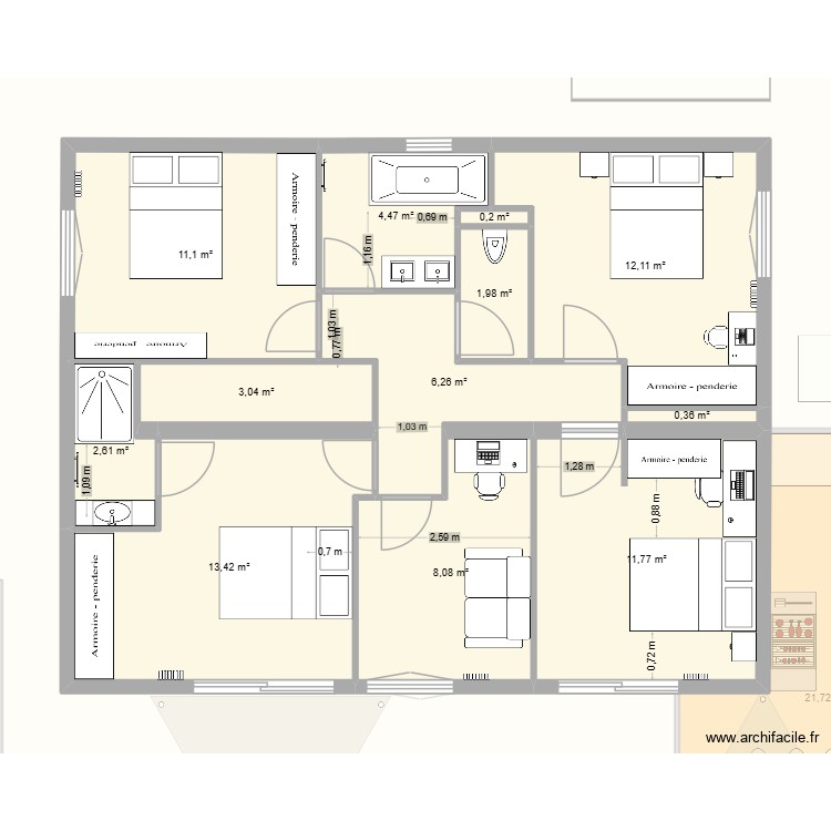 nouveau plan 4.0. Plan de 0 pièce et 0 m2