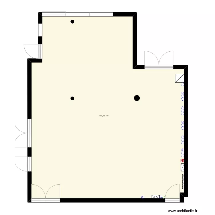 Plan salle projet SAE 3.2. Plan de 