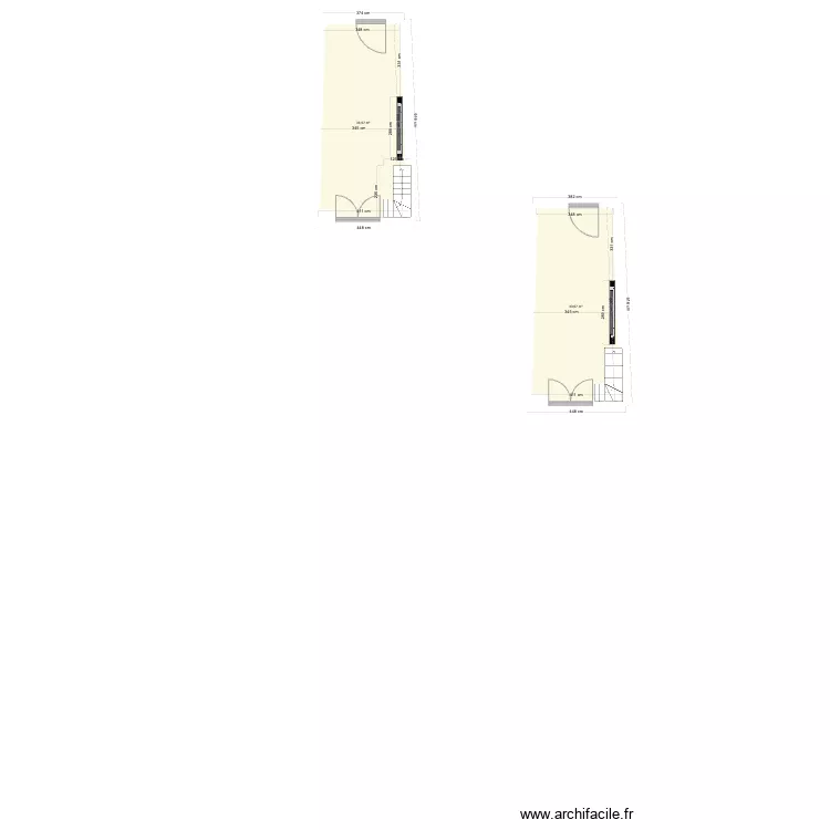 felletin rez de chauss&eacute; vide 2. Plan de 