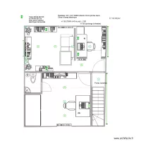 (def) Salon et bureau 1 fen&ecirc;tre fauteuil perpendiculaire fen&ecirc;tre