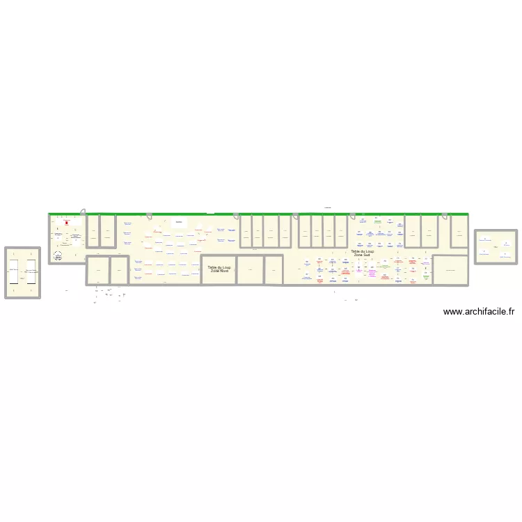 RAAL Comdedy Club. Plan de 22 et 1004 m² RAAL Comdedy Club. Plan de 22 et 1004 m²