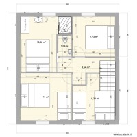 Etage bourglastic wc Etage plus douche 