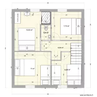 Etage bourglastic wc Etage plus douche 