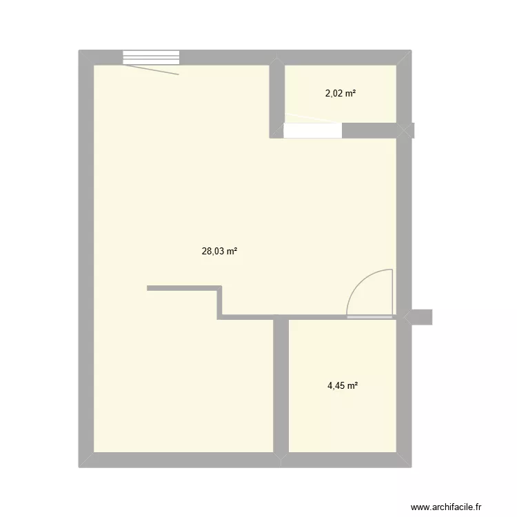 essai1. Plan de 3 Pièces et 35 m² essai1. Plan de 3 Pièces et 35 m²