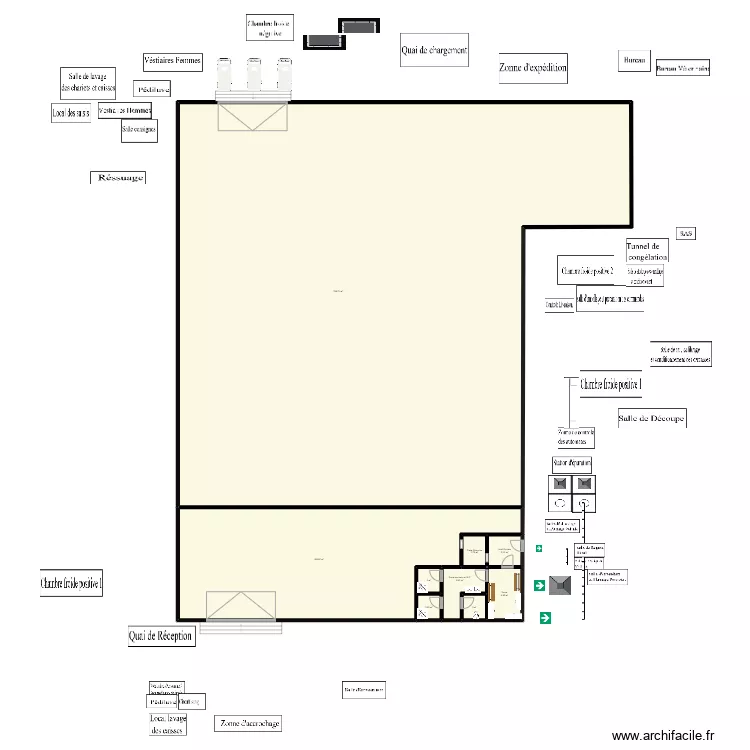 ABATTOIR CONGO 2025. Plan de 