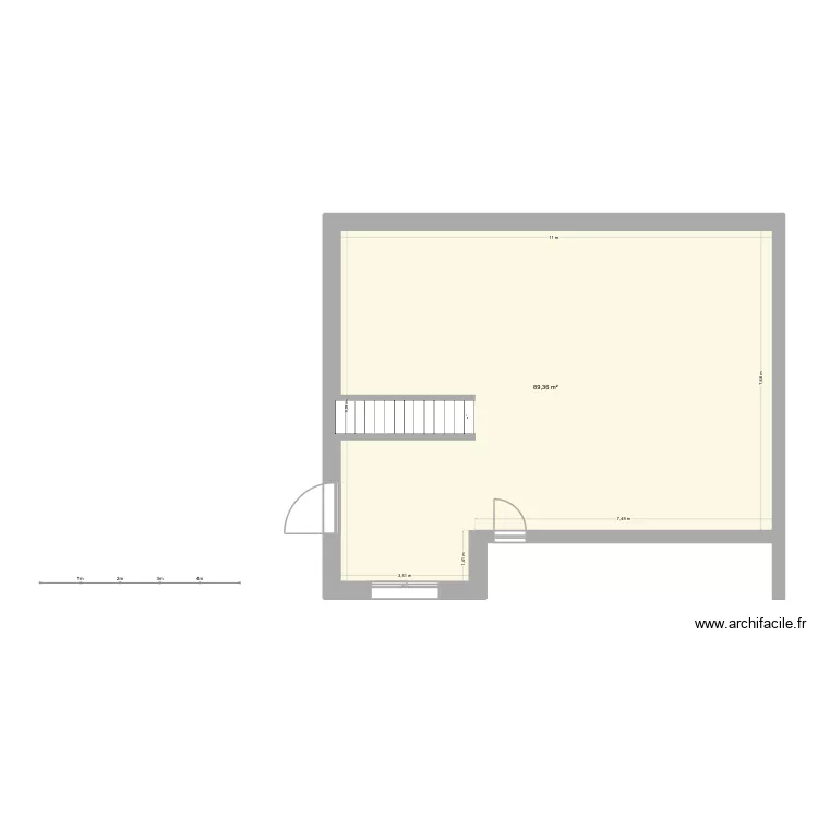 maison plan masse. Plan de 1 et 89 m² maison plan masse. Plan de 1 et 89 m²