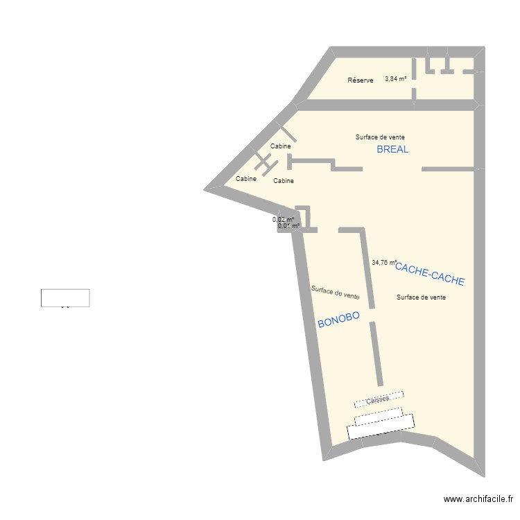 PLAN VIBS. Plan de 0 pièce et 0 m2