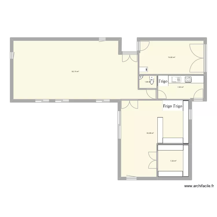 CCAS projet pôle santé. Plan de 6 et 115 m² CCAS projet pôle santé. Plan de 6 et 115 m²