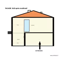 DP 04 CAPO PLANS FACADES SUD après modificatif
