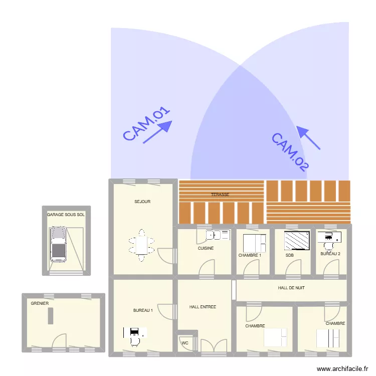 PLAN TOMEZAK. Plan de 12 et 73 m² PLAN TOMEZAK. Plan de 12 et 73 m²