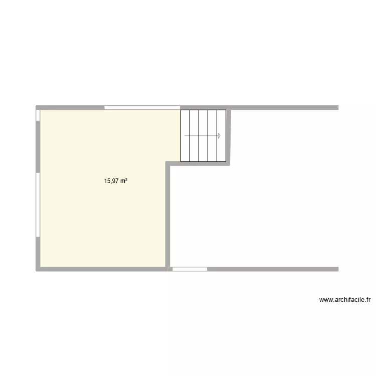 ESTRADE ENTREE. Plan de 