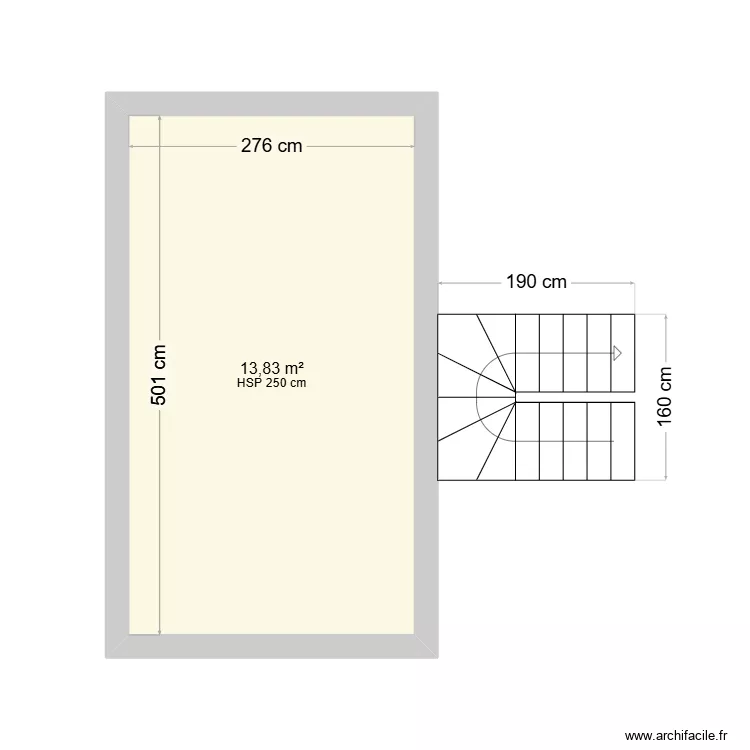 Maison du Parc. Plan de 