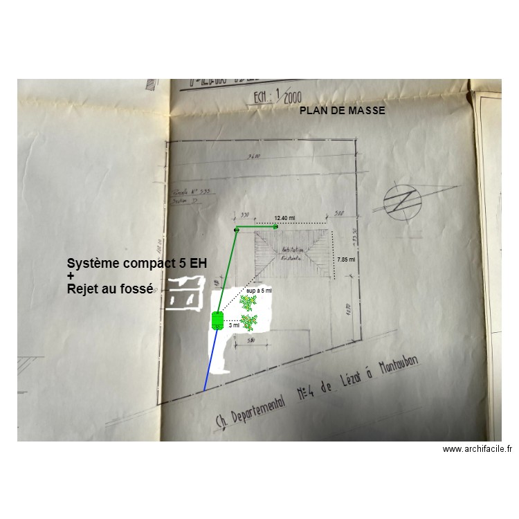 Buosi. Plan de 0 pièce et 0 m2