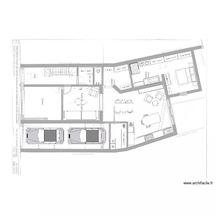 plan n 4 rdch. Plan de 