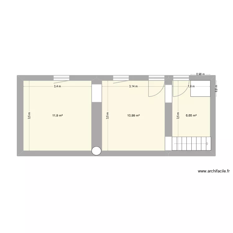 CATTENOM. Plan de 3 et 30 m² CATTENOM. Plan de 3 et 30 m²