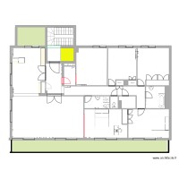 Appartement Enghien 157 m² modifié 1