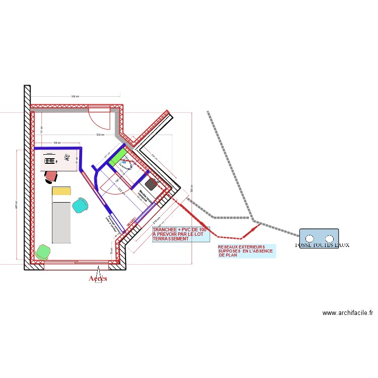 DIRER Céline. Plan de 0 pièce et 0 m2