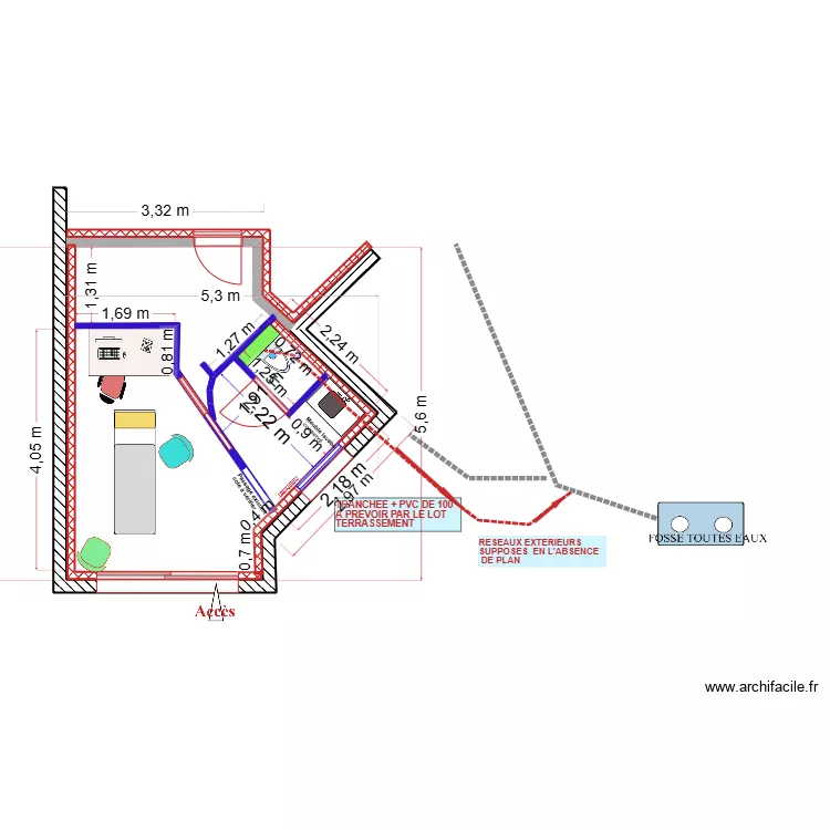 DIRER C&eacute;line. Plan de 