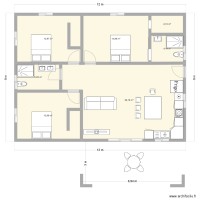 maison 94 m² + terrasse 20 m² mod 1 RS